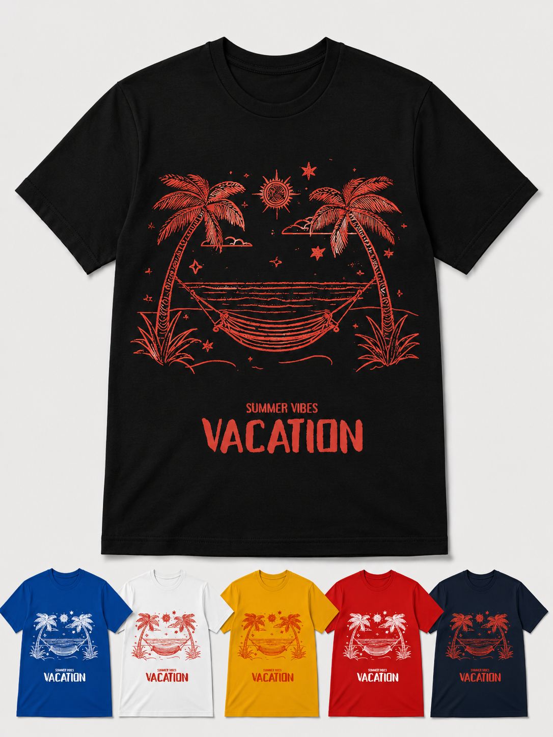 Summer Vibes Vacation Tshirt