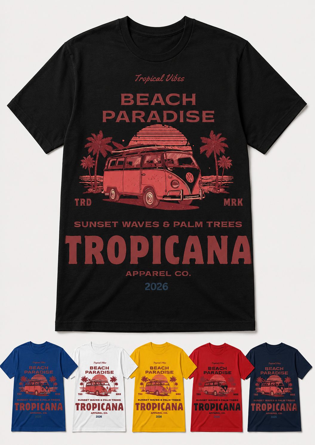 Beach Paradise Tropicana Tshirt