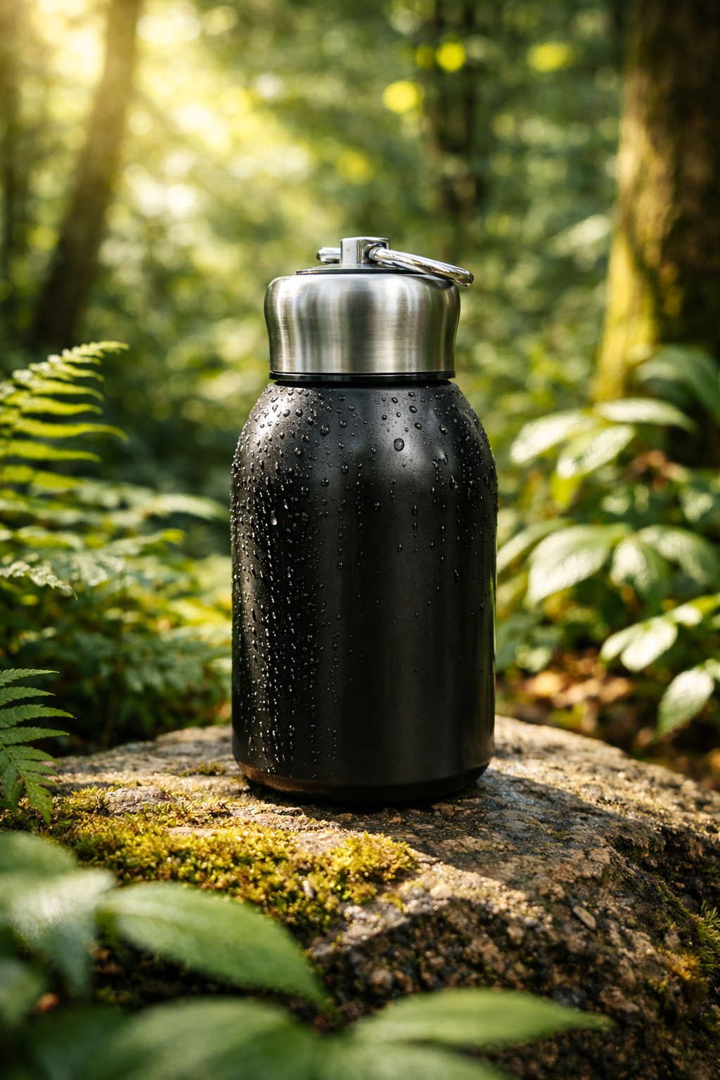 Stainless Steel Mini Water Bottle with Kadi, 300 ml | Office | School | Travel Friendly