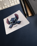 Mouse Pad with Stitch Character Design, White Background
