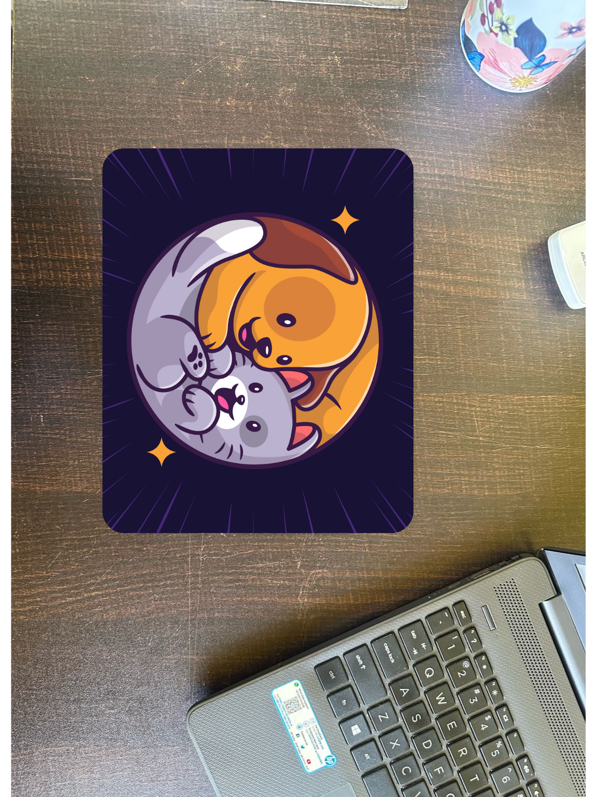Decorative Mouse Pad Non Slip Base Mousepad