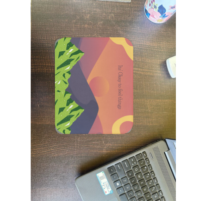 Decorative Mouse Pad Non Slip Base Mousepad