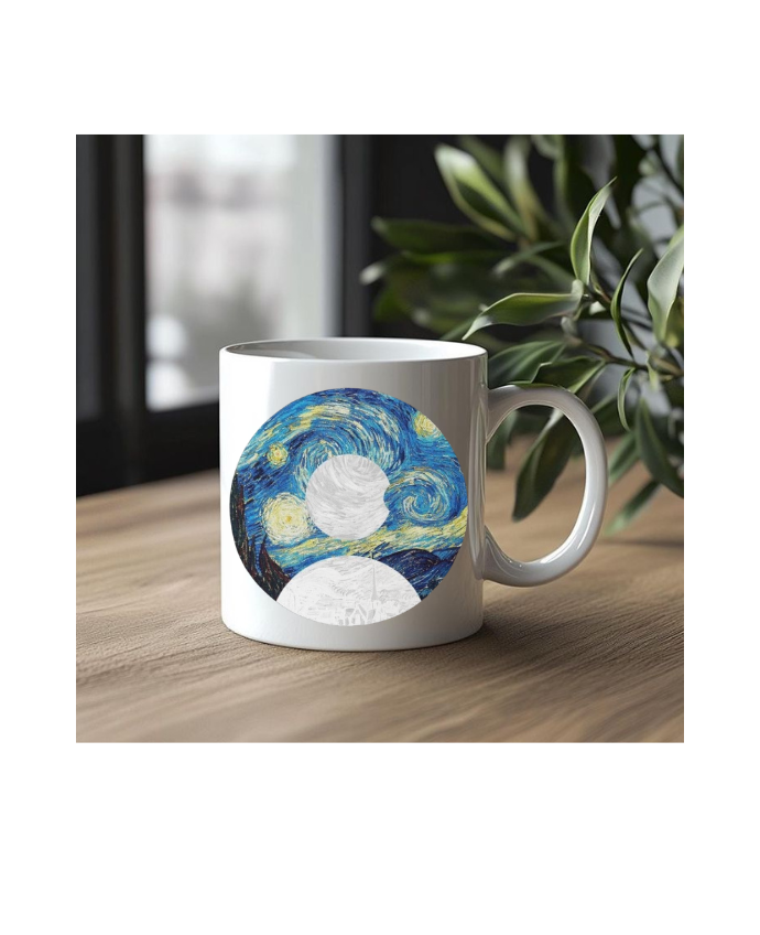 Starry Night Art Ceramic Coffee Mug 330 ml