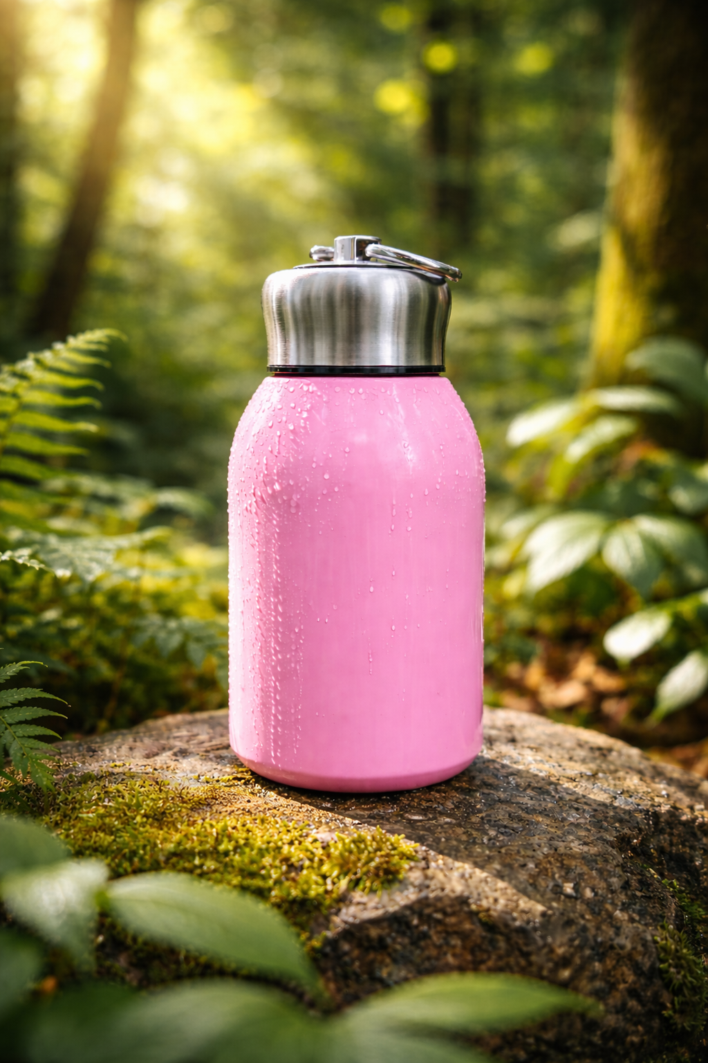 Stainless Steel Mini Water Bottle with Kadi, 300 ml | Office | School | Travel Friendly